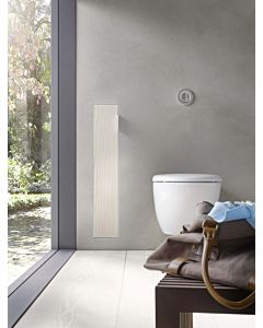 Emco Asis plus Unterputz-WC-Bürstengarnitur 975611010 11010, Türanschlag links, Aluminium, 803mm, Tür befliesbar