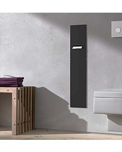 Emco Asis Modul 2.0 WC-Modul 975427550 schwarz, 170x811 mm, Anschlag rechts, Unterputz