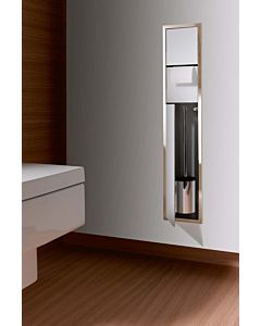 Emco Asis 975027450 Modules toilettes Box pour Porte-papier, porte-papier de réserve ou porte papier humide, porte-balai de WC