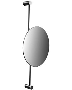 Emco Pure Rasier-/Kosmetikspiegel 109400114 Ø 202 mm, Vergrößerung 3-fach, rund, höhenverstellbar, chrom