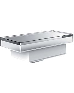 Emco Liaison Glashalter für Reling 182100004 Glas satiniert, Einhandbedienung