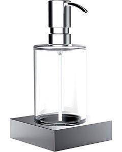 Emco Liaison Flüssigseifenspender 182100102 chrom, Kristallglas klar, Metallpumpe
