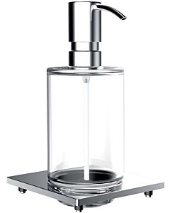 Emco Liaison Flüssigseifenspender 182100105 chrom, für Reling, mit Pumpe