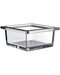Emco Liaison Glasschale für Reling 186600000 glas, quadratisch, 97,5x48x97,5mm