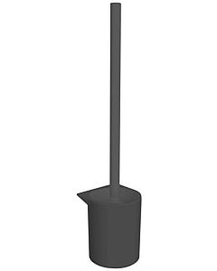 Emco Flow Set brosse WC 271513300 Plastique noir, modèle mural, manche brosse noir