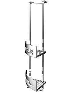 Emco System 2 Türetagere 354500126 chrom, 2 tiefe Eck-Körbe