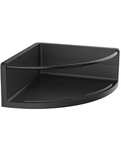 Emco Round corner shower basket 434513301 black / black, 175mm, plastic, with metal railing