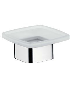 Emco Loft 053000101 Porte-savon Cristal, satiné, modéle sur pied