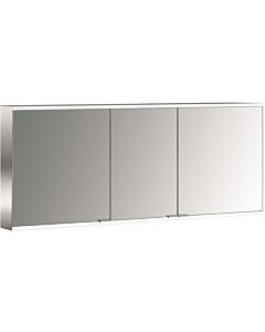 Emco prime surface-mounted illuminated mirror cabinet 949706248 1600x700mm, 3 doors, aluminium/mirror