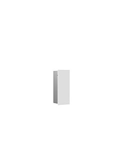 Emco Asis pure Unterputz-WC-Bürstengarnitur-Modul 975551305 170x435mm, Türanschlag rechts, weiß matt