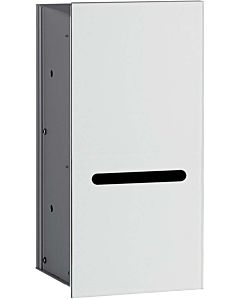 Emco Asis Modul 2.0 WC-Papier-Modul 972427422 optiwhite, 170x346 mm, Anschlag links, Unterputz