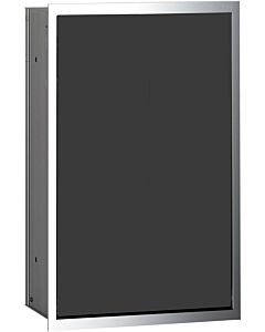 Emco Asis Modul 300 Abfallsammler 973227930 chrom/schwarz, Unterputzmodell