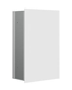 Emco asis 2.0 Unterputz-Abfallsammler-Modul 975327402 316x497mm, mit Glasfront, weiß hochglanz