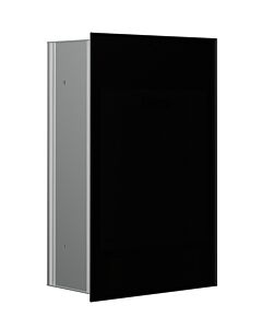 Emco asis 2.0 Unterputz-Abfallsammler-Modul 975327502 316x497mm, mit Glasfront, schwarz hochglanz