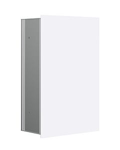 Emco asis 2.0 flush-mounted waste collector module 975328402 316x497mm, with glass front, white matt