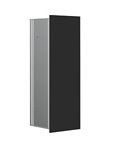 Emco asis 2.0 flush-mounted waste collector module 975328501 170x497mm, with glass front, matte black