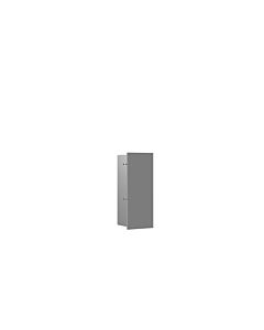 Emco Asis Pure concealed toilet brush module 975551504 170x435mm, hinged left, diamond grey