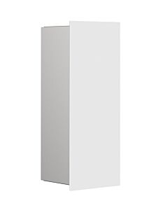 Emco asis pure flush-mounted waste collector module 975527412 170x436mm, with glass front, white high gloss