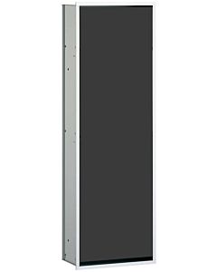 Emco Asis Module 300 Asis module 977027563 aluminum / black, glass door, flush-mounted model