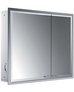 Emco Asis Prestige 2 flush-mounted illuminated mirror cabinet 989707103 815x666mm, wide door on the left, without lightsystem