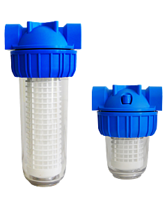 Ewuaqua Pumpenfilter 1" 10370 Pumpen Filter, Durchfluss 5000l/h