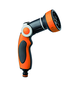 Ewuaqua Gartenspritze 8 Jet Basic Plus 72033  Multifunktionsbrause, 8 Strahlformen, Kunststoff
