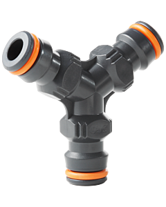 Ewuaqua Y-Stück 72046 3-Wege Verbinder aus Kunststoff