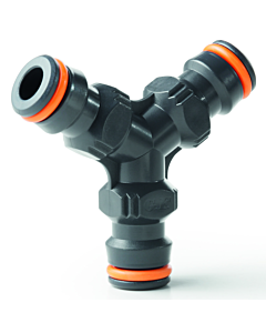 Ewuaqua Y-Stück 72046 3-Wege Verbinder aus Kunststoff