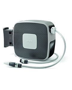 Ewuaqua Wandschlauchbox 72098 35 m, 1/2" gewebeverstärkter Schlauch, automatisch