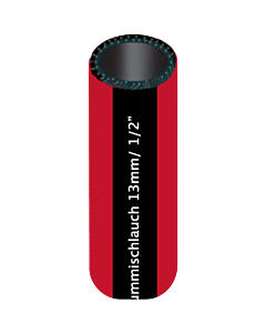 Ewuaqua Gummi-Wasserschlauch iRubber 76096 Gartenschlauch, 3/4",  25 m Schlauch, 20 bar