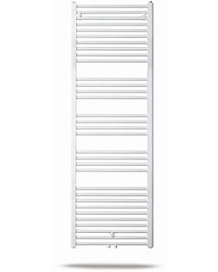Radiateur de salle de bain Fukana 1807x500mm avec raccord central, blanc RAL 9016