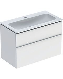 Geberit iCon washbasin with base cabinet 90 cm 502337013 Washbasin set 90x63x48cm, white, body / handle matt white