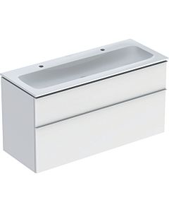 Geberit iCon Washbasin with vanity unit 120 cm 502338013 Washbasin set 120x63x48cm, white, body / handle matt white