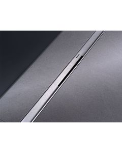 Geberit CleanLine50 Shower Channel 154447KS1  30-130 x 3 cm, Brushed Stainless Steel, floor drain
