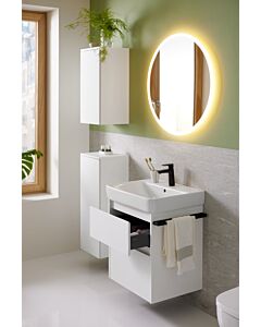 Geberit Renova Plan Waschtisch-Unterschrank 504026001 2 Schubladen, Korpus/Front weiß / lackiert seidenmatt, Breite 54,6 cm