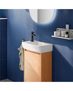 Geberit Renova Compact Waschtisch-Unterschrank 504081PS1 1 Tür, Korpus/Front Eiche natur / Melamin Holzstruktur, Breite 41,2 cm