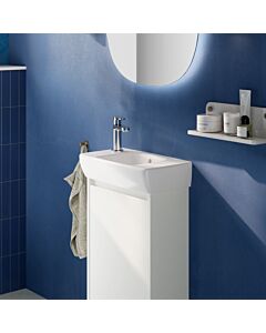 Geberit Renova Compact vanity unit 504081001 1 door, carcass/front white / lacquered satin finish, width 41.2 cm