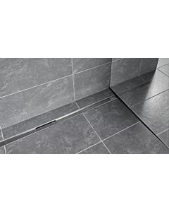 Geberit CleanLine80 Duschrinne 154441KS1  30-130 x 4,4 cm Edelstahl poliert / Edelstahl gebürstet, bodeneben