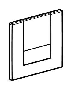 Geberit cover plate HyTronic UR Tango for 241924211 UR controls from 2009, hgl. -chromed