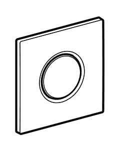 Geberit HyTouch Sigma01 Abdeckplatte 242811461 für Urinal-Steuerung, pneumatisch