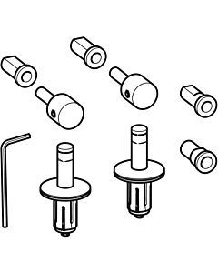 Geberit WC -Seat stainless steel hinges 598055 for WC 575900/ 575910