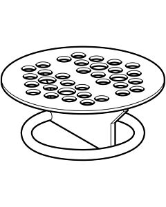 Geberit crépine de vidange pour kit de vidange 595713000 pour urinoir Centaurus