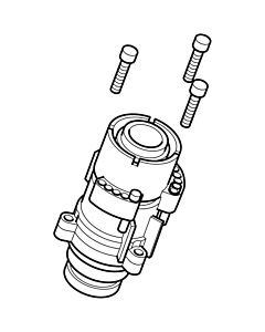 cartouche Geberit pour eau froide / mitigée 241353001 pour Geberit Typ 26 automatique Geberit Typ 26