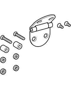 Geberit Joly jeu de charnières 598080000 pour couvercle d&#39;urinoir