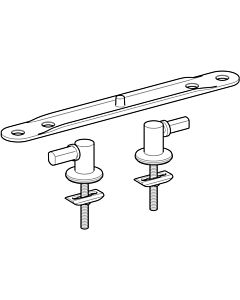 charnières en acier inoxydable Geberit 598138000 également pour 573075,576300,573015,