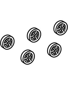 Geberit Set flow limiter 599082000 for valve block for urinal control