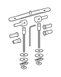 Geberit hinge set 598190000 for WC seat