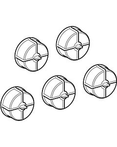 Geberit Set of dirt filters for solenoid valve 599064000 for urinal control type 500