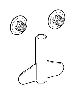 Geberit mounting tool for wall bidet 597211000 (2 pieces)