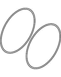 Geberit 2000 jeu de joints toriques 31x2mm 595754000 pour bouchons de vidange myDay